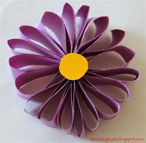 Easy Paper Flower Sparklingbuds