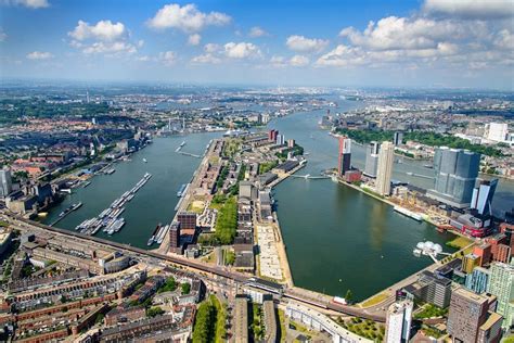 Europes Largest Port Rotterdam The Netherlands Europe