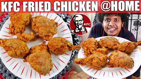 How To Make Kfc Fried Chicken At Home Fried Chicken Recipe Youtube