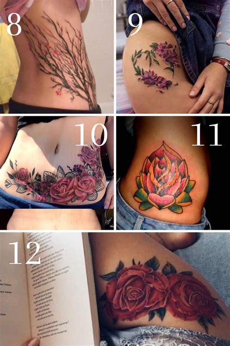 Stunning Stretch Mark Cover Up Tattoos Tattoo Glee