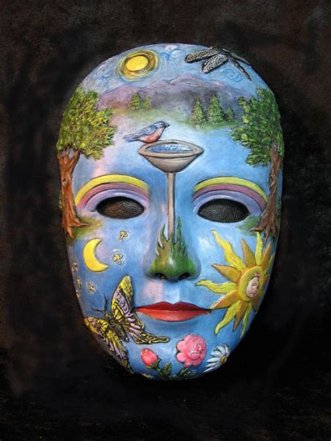 If You Could See Through Her Eyes Mask Painting Masks Art