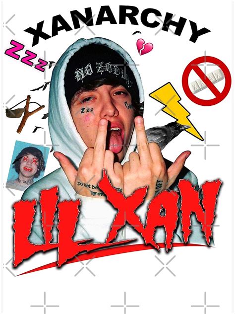 Lil Xan Xanarchy Vintage Poster For Sale By Zaccaria Redbubble