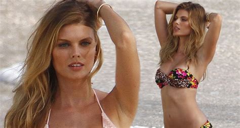 Maryna Linchuk Flaunts Her Enviable Physique During An Exhilarating Victoria S Secret Bikini