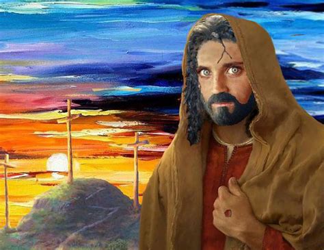 Jesus Sees Us Digital Art By Rob Hale Fine Art America