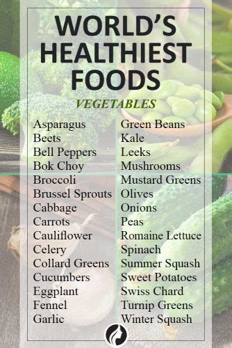 List Of The Worlds Healthiest Foods For Even The Pickiest Eater