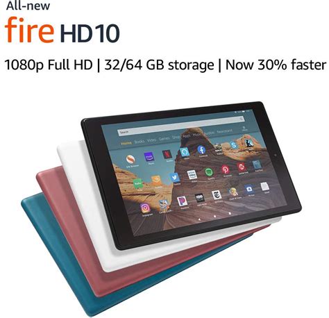 Amazon Refreshes Fire Hd 10 With Bigger Battery Faster Processor And