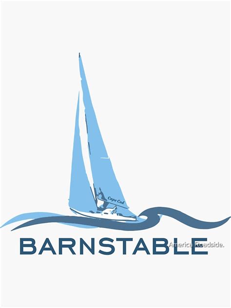 Barnstable Cape Cod Sticker By Ishore1 Redbubble
