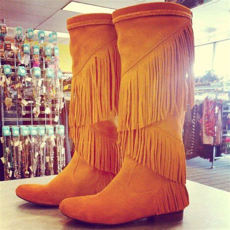how cute the fringe boots are size 8 for just 20 these won t be here long at all boots