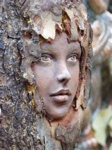 Green Woman Tree Woman Art Sculpture En Bois Sculpture Sculpture Bois