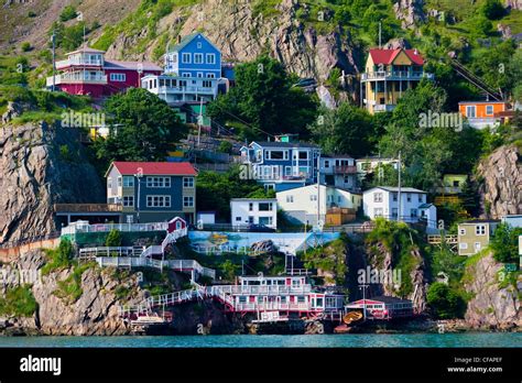 The Battery St Johns Harbour Newfoundland And Labrador Canada