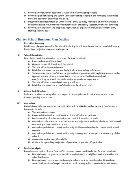 Business Plan Examples For Students 7 Business Plan