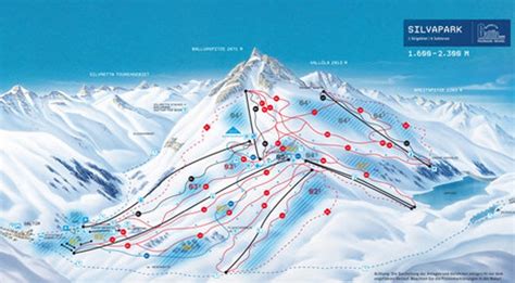 Galtur Piste Map Skiing In Galtur