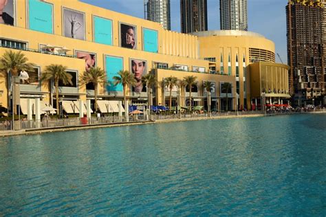 The Dubai Mall Is The World`s Largest Shopping Mall Editorial