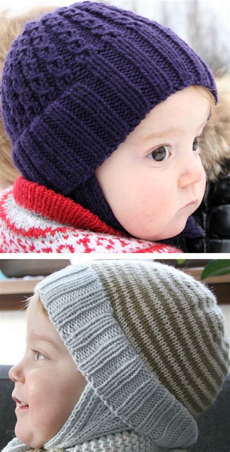 Free Knitting Pattern For Double Rib Toddler Hat Baby Hats Knitting