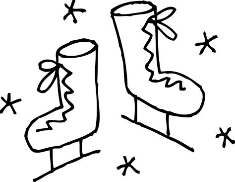 Figure Skates Drawing at GetDrawings | Free download
