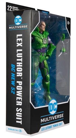 Lex Luthor In Green Power Suit Mcfarlane Toys Dc Multiverse 7 Inch