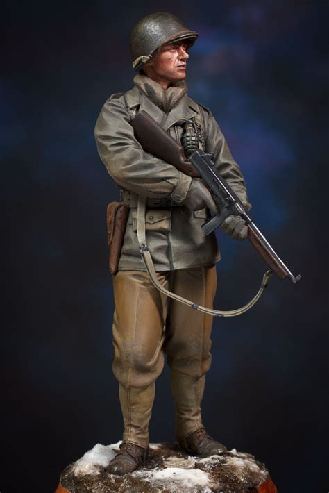 Completed Alpine Miniatures First Infantry Division Planetfigure