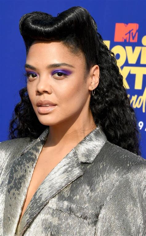 Tessa was involved early with the rock sequel creed's preparation in order to write music. 24+ Photos of Tessa Thompson
