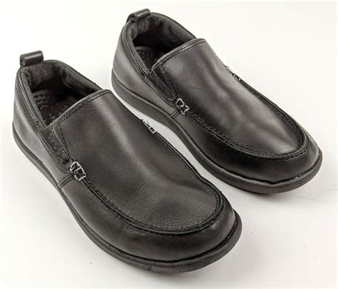 Mens Crocs Loafers Crocs Lock Slip On Work Shoes Blac Gem