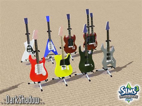 Mod The Sims Guitars