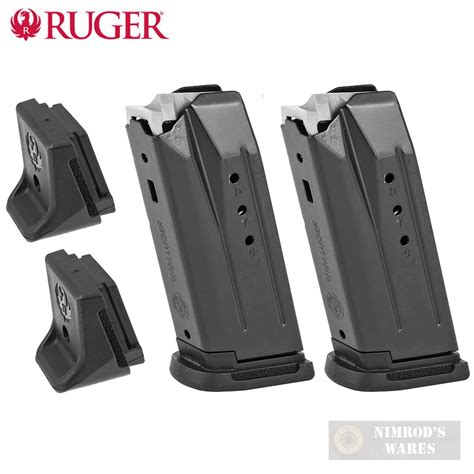 Ruger Security 9 Compact Pc Carbine 9mm 10 Round Magazine 2 Pack
