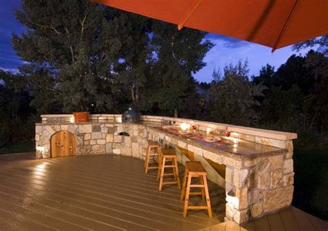 Outdoor kitchen on wood deck Deals | The art of woodworking cabinet