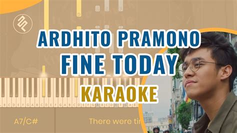 Ardhito Pramono Fine Today Nanti Kita Cerita Tentang Hari Ini Piano