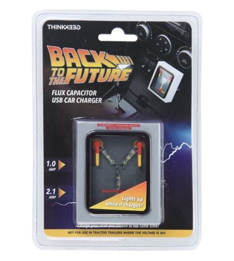 Flux Capacitor Usb Car Charger Back To The Future Ebay