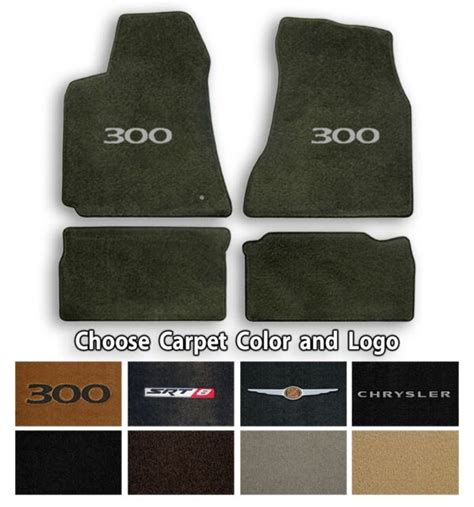Chrysler 300 Velourtex 4pc Carpet Floor Mats Choice Of Carpet Color