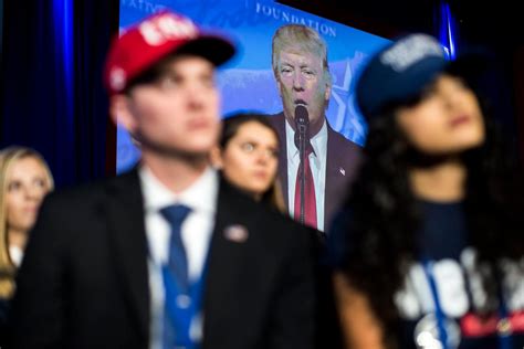 trump tells conservative gathering that his supporters are the gop s future the washington post