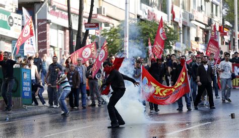 Police Use Tear Gas To Disperse May Day Protests In Turkey Nigerian