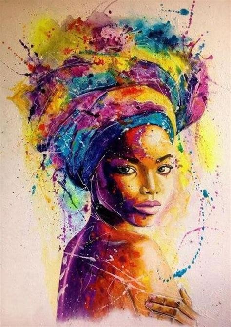 African Black Woman Graffiti Art In 2021 Black Art Painting Graffiti