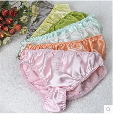 Sale Pure Silk Panties Women 100 Mulberry Silk Briefs Low Waist