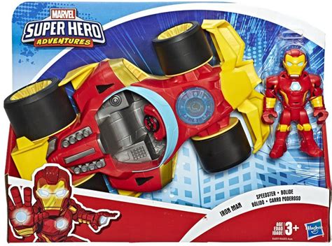 Marvel Playskool Heroes Super Hero Adventures Iron Man Speedster 5