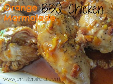 Broil chicken 4 to 6 inches from heat 5 to 7 min. Orange Marmalade BBQ Chicken - Jen Around the World