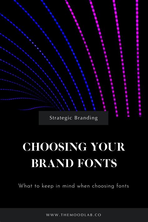 How To Choose Your Brand Fonts Tips And Tricks For Beginners The Mood Lab