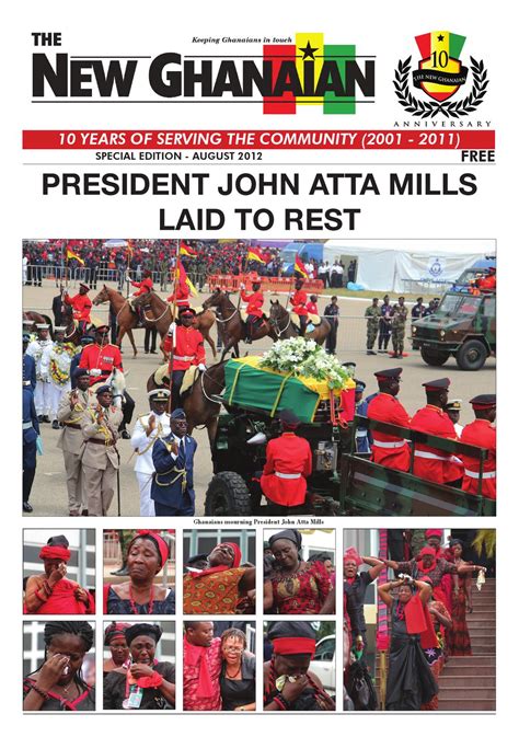 The New Ghanaian Newspaper By 4ir Africa The New Ghanaian Issuu