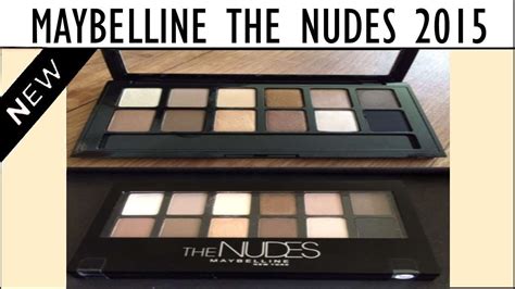 Maybelline S The Nudes Eyeshadow Palette Review Swatches Youtube My XXX Hot Girl