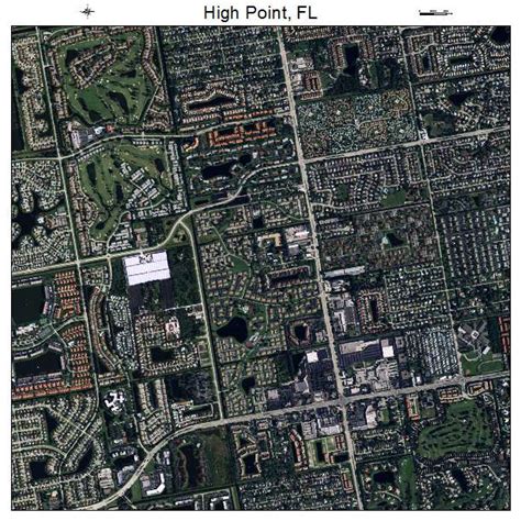 Aerial Photography Map Of High Point Fl Florida