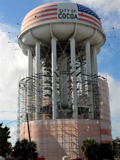Workers Press Ahead With Cocoa Water Tower
