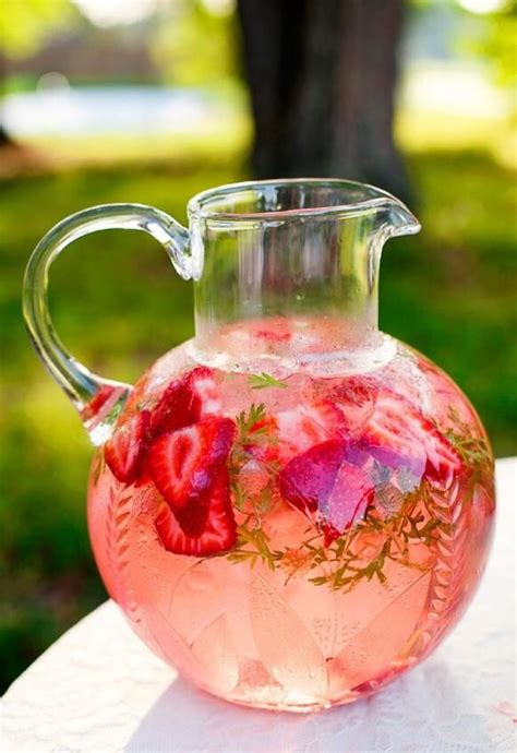 Strawberry Mint Infused Water Perfect For Summer Sparkling Strawberry