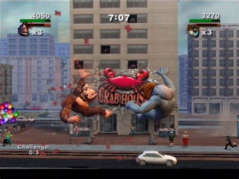 Screenshot Of Rampage Total Destruction Playstation Mobygames