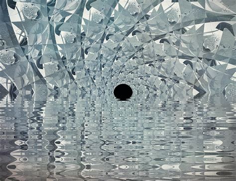 Ice Cave Fractal Digital Art By Lowell Monke Fine Art America
