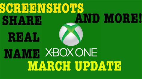 Xbox One March Update Whats Included And New Features Youtube