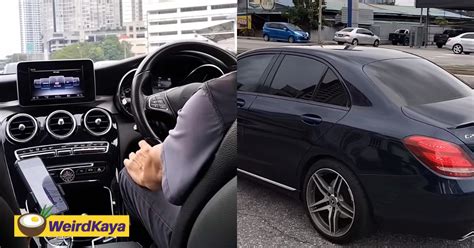M Sian Uncle Uses Mercedes To Earn Money As Grab Driver Says He S Bored Of Staying Home Weirdkaya