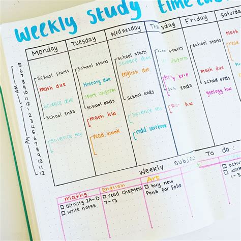 Qis Studies Printable Planner Weekly Planner Printable Planner