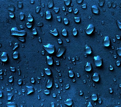 Wallpaper Monochrome Water Nature Reflection Rain Blue Texture