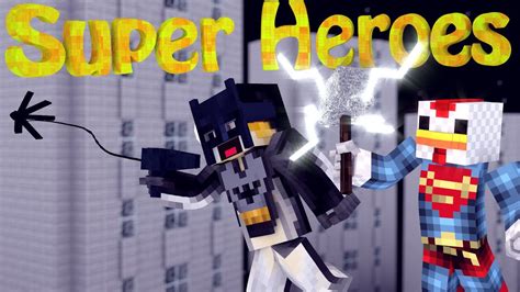 Minecraft Superheroes Unlimited Mod Showcase 15 Superheroes Youtube