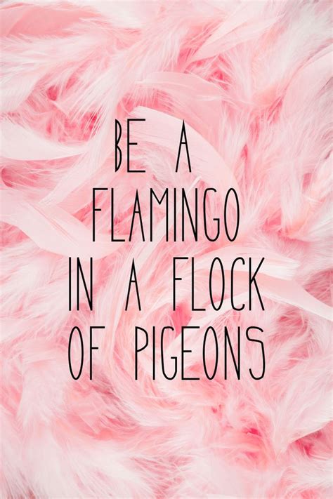 Be a flamingo ♥️ Art Print by Gabi Davis | Society6 ... The top best motivational articles of all time by inspiring brain.
