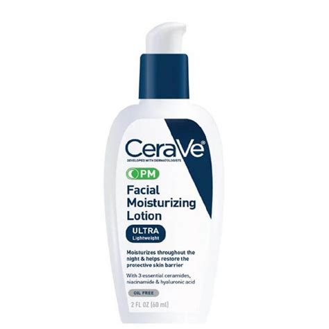 Cerave Pm Facial Moisturizing Lotion 60ml Beauty Hub